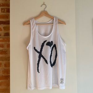 The Weeknd Official Issue XO Mesh Tank